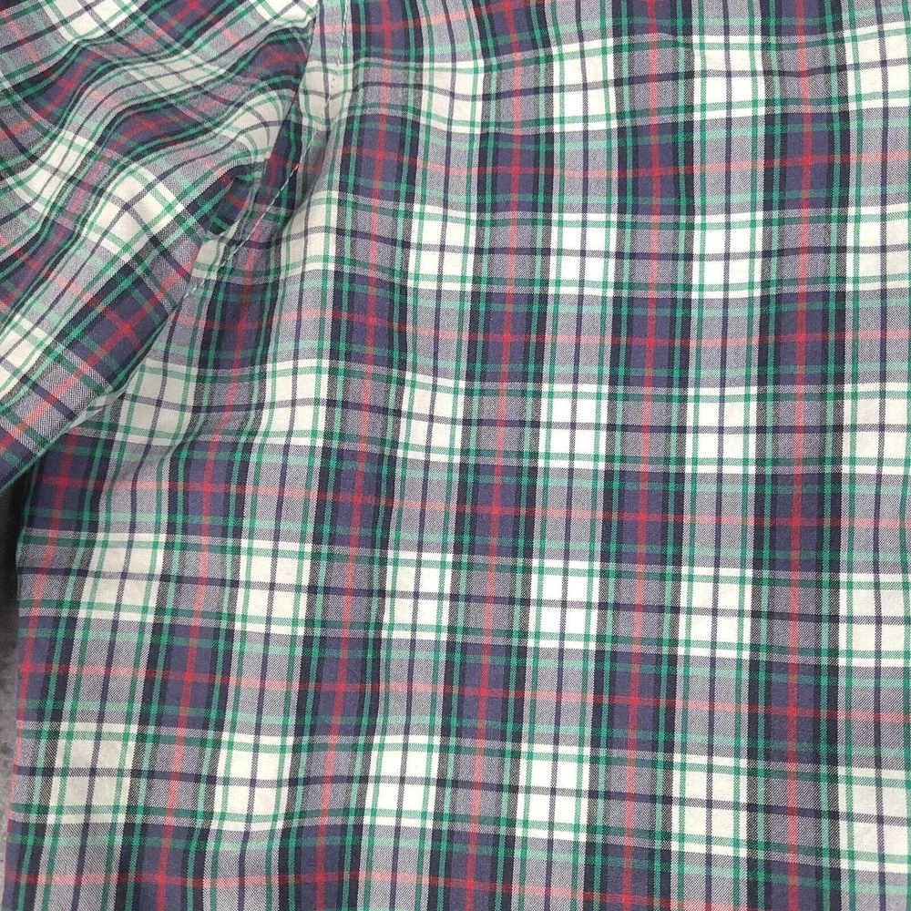 J Crew Shirt Mens Medium Classic Fit Plaid Button‎ Down Multicolor